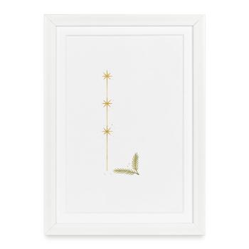 New Year’s Eve - Framed poster (27 × 37 cm) - white - Front