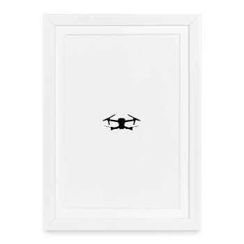 DJI MAVIC PRO DRONE - Framed poster (27 × 37 cm) - white - Front