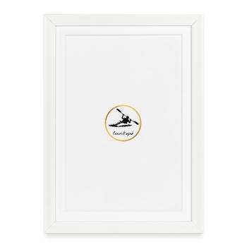 Canoë-Kayak - Affiche encadrée (27 × 37 cm) - blanc - Devant