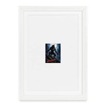 Pleine Lune de Loup-Garou - Affiche encadrée (27 × 37 cm) - blanc - Devant
