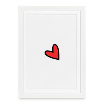 40. 40 YEARS. 40th ANNIVERSARY. 40 YEARS ANNIVERSARY. - Framed poster (27 × 37 cm) - white - Front