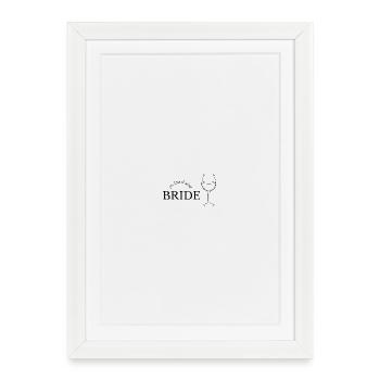 Bride_On_Cloud_Wine - Framed poster (27 × 37 cm) - white - Front