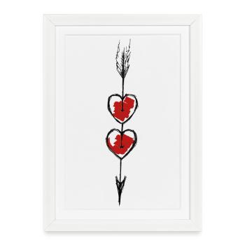 Tohether Forever - Framed poster (27 × 37 cm) - white - Front