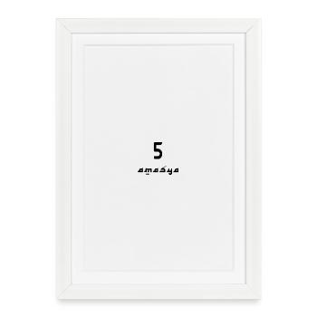 Amasya 5 - Affiche encadrée (27 × 37 cm) - blanc - Devant