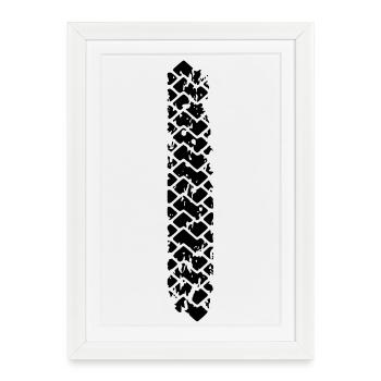 Burn to be wild 2 - Affiche encadrée (27 × 37 cm) - blanc - Devant