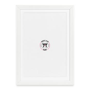 My Design - Affiche encadrée (27 × 37 cm) - blanc - Devant
