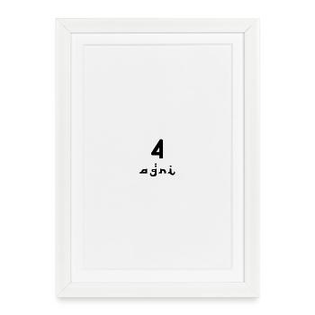 Agri 4 - Affiche encadrée (27 × 37 cm) - blanc - Devant