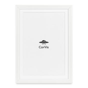CorVis - Affiche encadrée (27 × 37 cm) - blanc - Devant