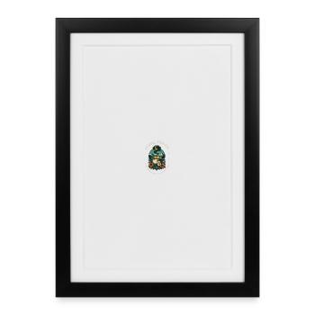 ACOTAR Suriel Tea Co - Affiche encadrée (27 × 37 cm) - noir - Devant