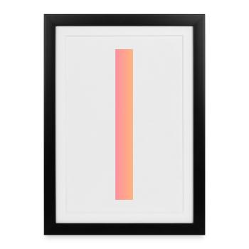 I - Affiche encadrée (27 × 37 cm) - noir - Devant