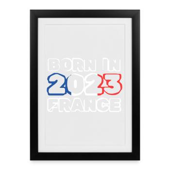 2023 - Affiche encadrée (27 × 37 cm) - noir - Devant