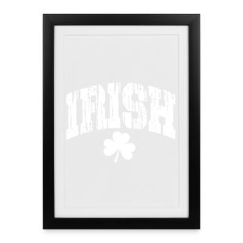 Irish - Framed poster (27 × 37 cm) - black - Front