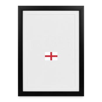 Oxford, England - Framed poster (27 × 37 cm) - black - Front