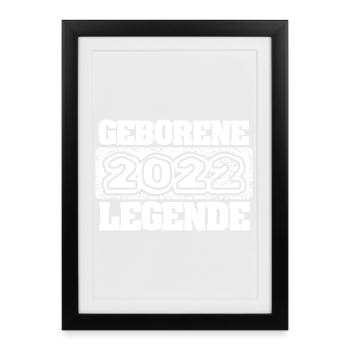 2022 - Framed poster (27 × 37 cm) - black - Front