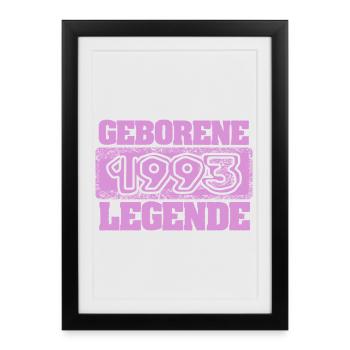 Legendary 1993 - Framed poster (27 × 37 cm) - black - Front
