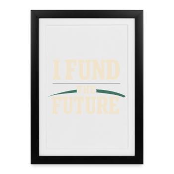 Angel Investor Venture Capital Startup-investor - Framed poster (27 × 37 cm) - black - Front