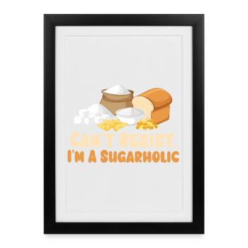 T-shirt graphique Sugarholic Kitchen - Affiche encadrée (27 × 37 cm) - noir - Devant