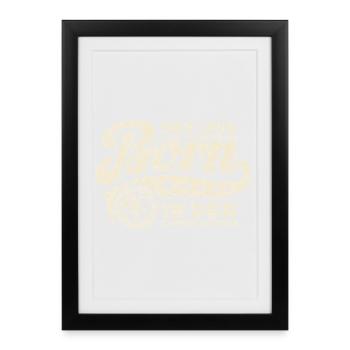 Born in GDR 1976 - Birthday - Ossi Gift - Framed poster (27 × 37 cm) - black - Front