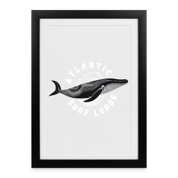 Atlantic Surf Lodge - Framed poster (27 × 37 cm) - black - Front
