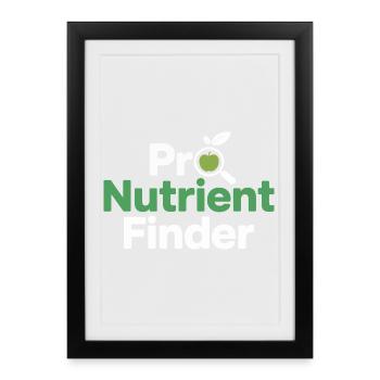Registered Dietitian Certified Nutrition  - Framed poster (27 × 37 cm) - black - Front