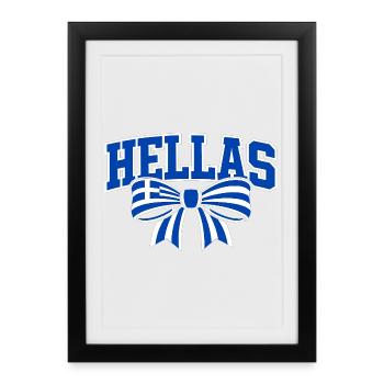 Hellas Loop - Framed poster (27 × 37 cm) - black - Front