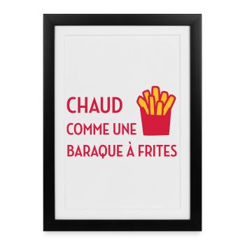 sexe / drague / seduction / fête / sexy / sex - Affiche encadrée (27 × 37 cm) - noir - Devant