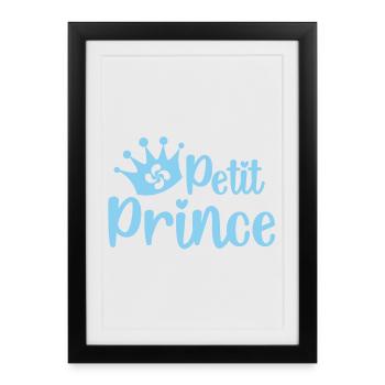 Petit Prince Basque - Affiche encadrée (27 × 37 cm) - noir - Devant