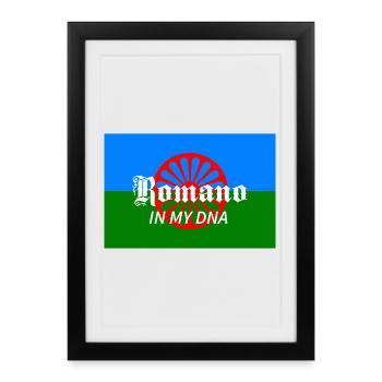 115552801 189003730 flaglennyinm - Affiche encadrée (27 × 37 cm) - noir - Devant