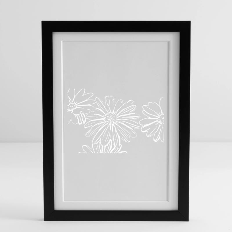 Muttertags Geschenk Mutter Muttertag Geschenkidee  Gerahmtes Poster (27 × 37 cm)
