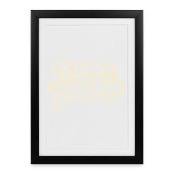 Born in February 2006 - Birthday - Gift - Framed poster (27 × 37 cm) - black - Front