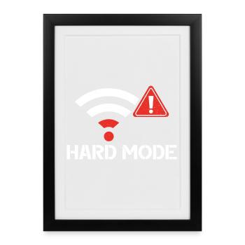Gaming Gamer Video Games Controllers Gaming Gamers - Framed poster (27 × 37 cm) - black - Front