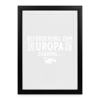 Chargement Uropa 2026 - Futur arrière-grand-père - Affiche encadrée (27 × 37 cm) - noir - Devant