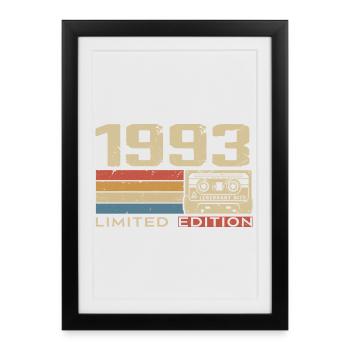 Legends 1993 Vintage 1993 Jubilee 1993 vintage - Framed poster (27 × 37 cm) - black - Front