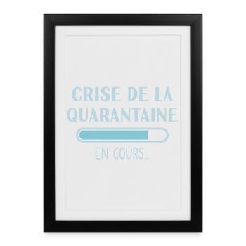 Ongoing Midlife Crisis - Framed poster (27 × 37 cm) - black - Front