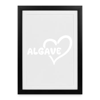 Holiday Algave - Framed poster (27 × 37 cm) - black - Front