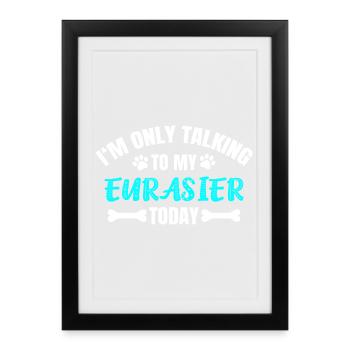 Eurasiens - Affiche encadrée (27 × 37 cm) - noir - Devant