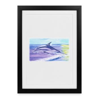 Angel of the Seas - Sonja Ariel von Staden - Framed poster (27 × 37 cm) - black - Front