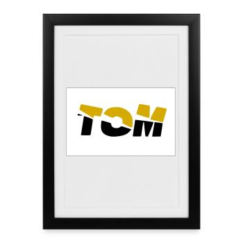 Tom - Framed poster (27 × 37 cm) - black - Front
