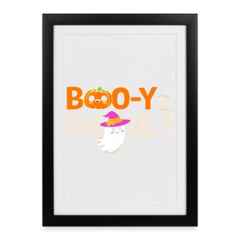 Révélation du sexe d’Halloween - Affiche encadrée (27 × 37 cm) - noir - Devant