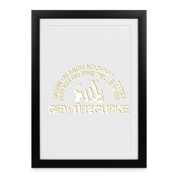 Cornichons d’épices sort drôle film - Affiche encadrée (27 × 37 cm) - noir - Devant