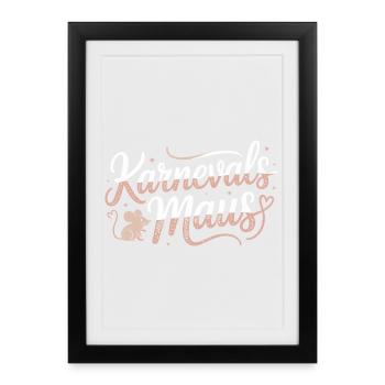 Carnival Mouse Cologne Carnival Mouse - Framed poster (27 × 37 cm) - black - Front