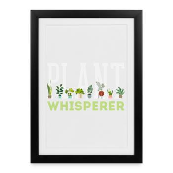 Garden & Plant Lovers Gifts - Framed poster (27 × 37 cm) - black - Front