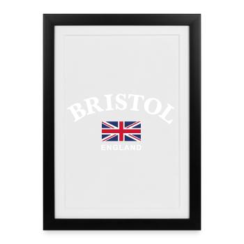 Bristol, England - Framed poster (27 × 37 cm) - black - Front