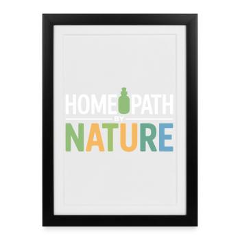 Certified Clinical Natural Medicine Specialist  - Framed poster (27 × 37 cm) - black - Front