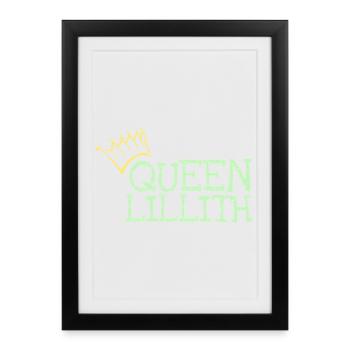 Lillith - Affiche encadrée (27 × 37 cm) - noir - Devant