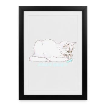 TOUJOURS AFFAMÉ - Affiche encadrée (27 × 37 cm) - noir - Devant