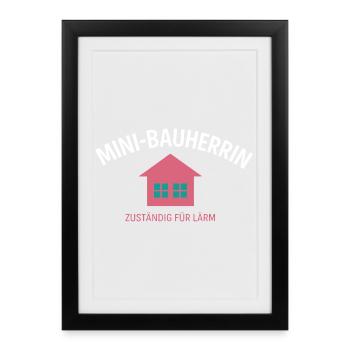 Developer responsible for noise - Framed poster (27 × 37 cm) - black - Front