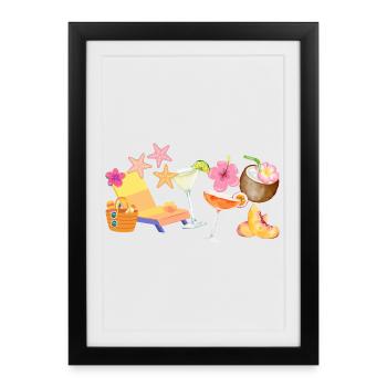 Squirt Era - Framed poster (27 × 37 cm) - black - Front