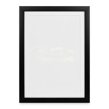Snake - Framed poster (27 × 37 cm) - black - Front