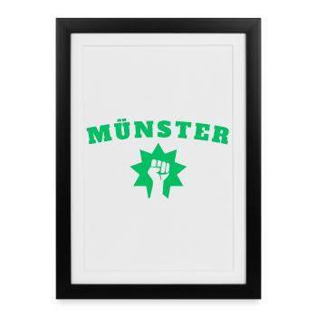 Ministre - Affiche encadrée (27 × 37 cm) - noir - Devant
